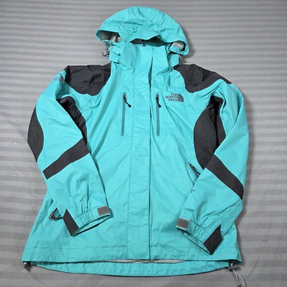 The North Face Jacket Womens XS Blue Summit Series Raintex Hooded Shell - Picture 1 of 16